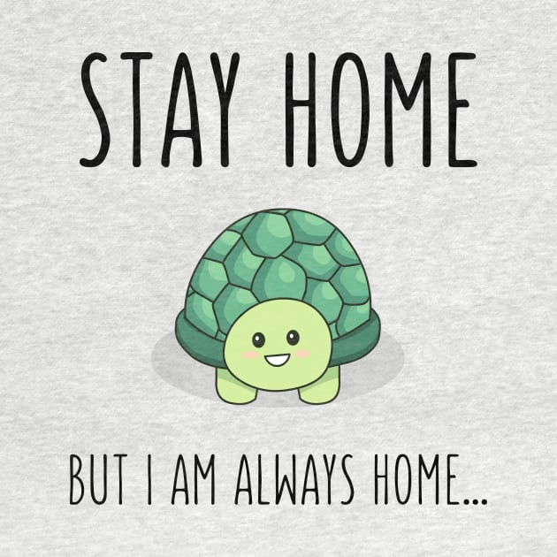 Stay Home Turtle by AnishaCreations